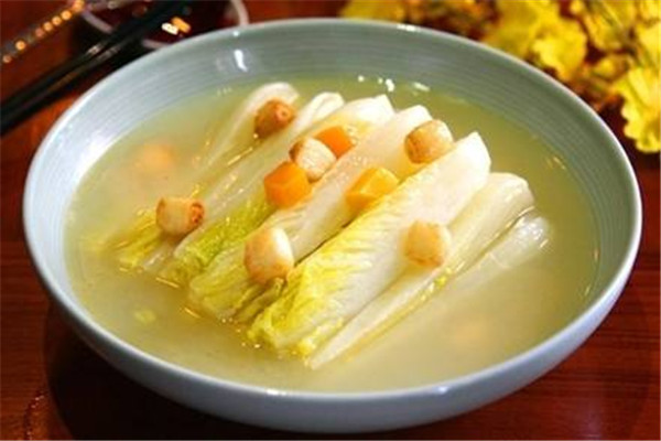 上汤娃娃菜是什么菜系,上汤娃娃菜是汤还是菜