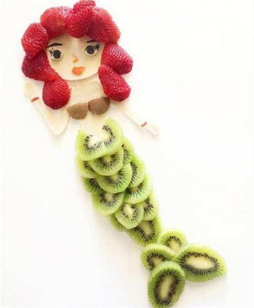 国外创意水果拼盘图片,让大人和孩子爱上水果