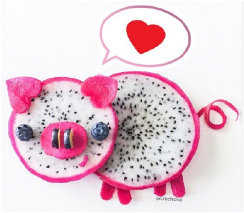 国外创意水果拼盘图片,让大人和孩子爱上水果