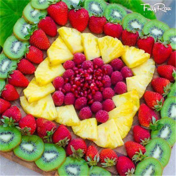 聚会创意水果拼盘图片,超简单的水果拼盘