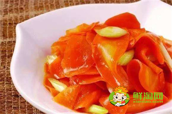 胡萝卜怎么切炒出来的好,胡萝卜凉拌好还是炒得好